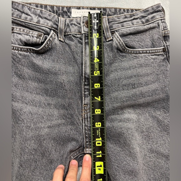 Topshop Straight Jeans | Women’s W28 L32 | Gray Wash - Picture 3 of 8